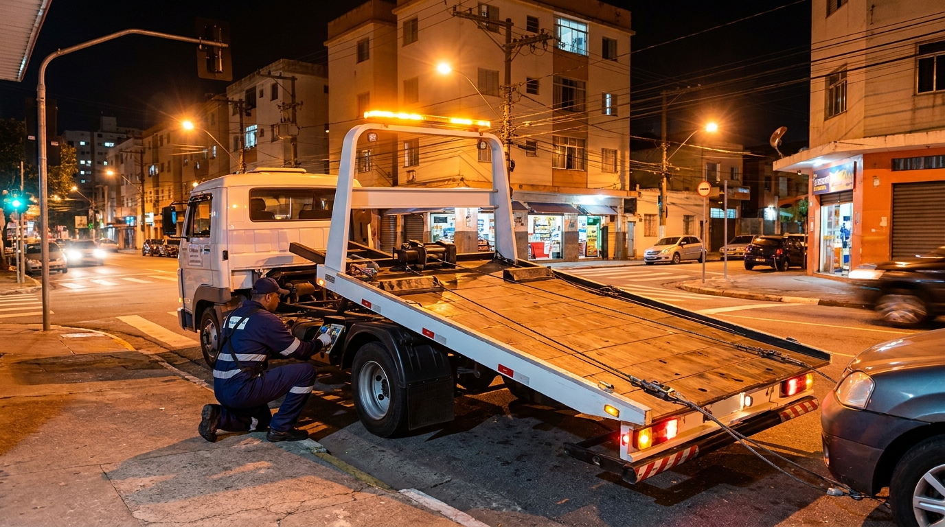 Guincho 24h profissional em Uberlândia‑MG